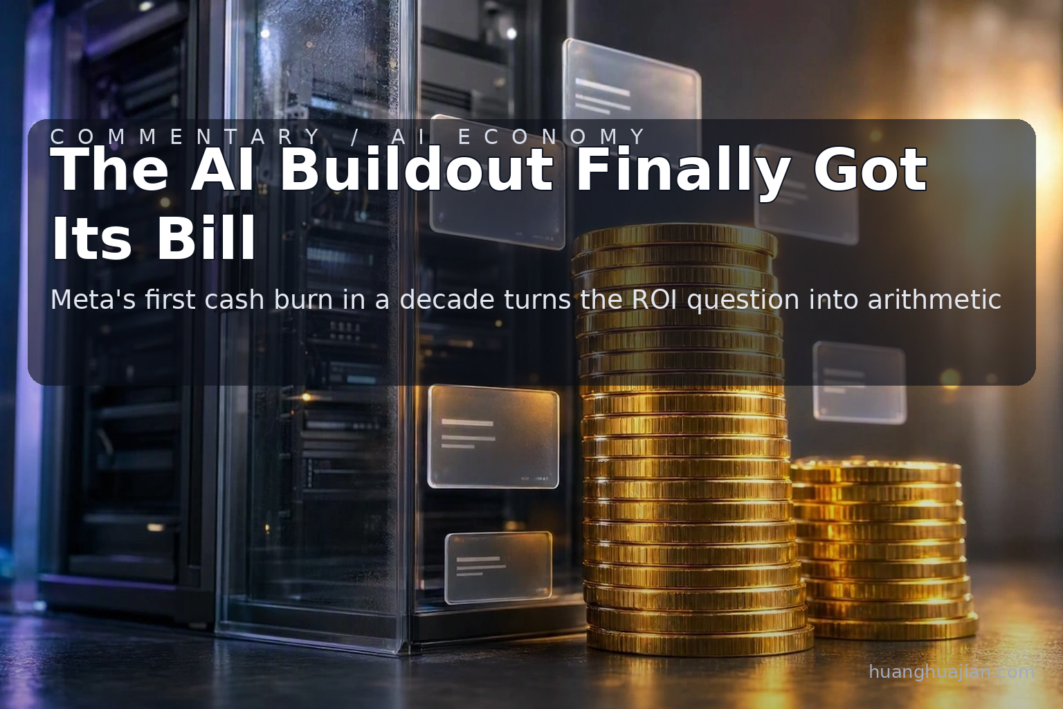 The AI Buildout Finally Got Its Bill