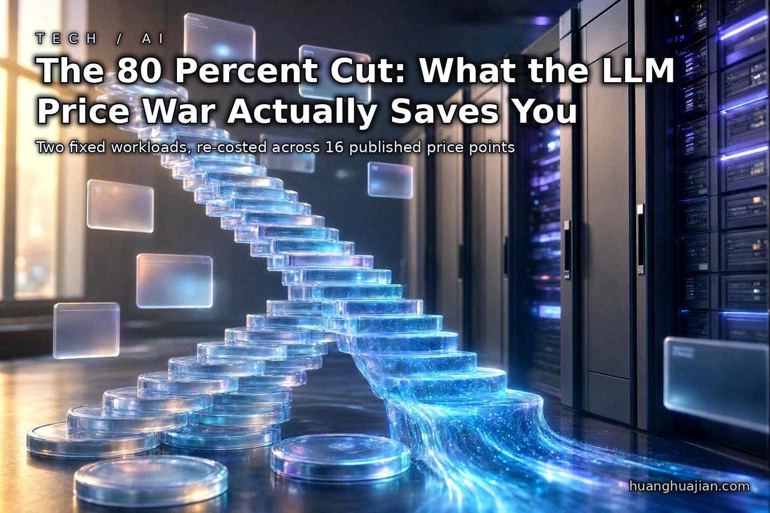 Featured banner: LLM price war