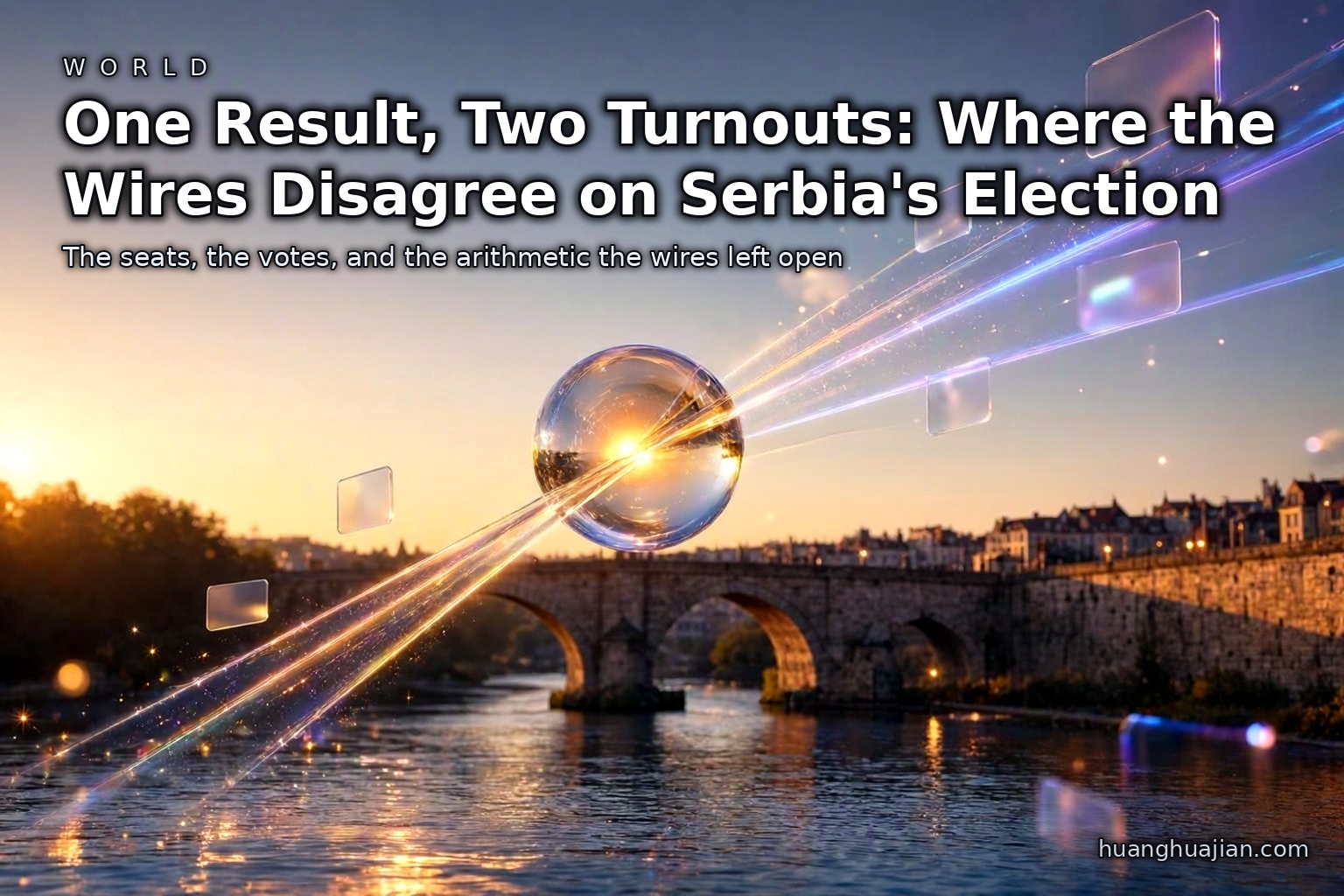 Featured banner: Serbia election