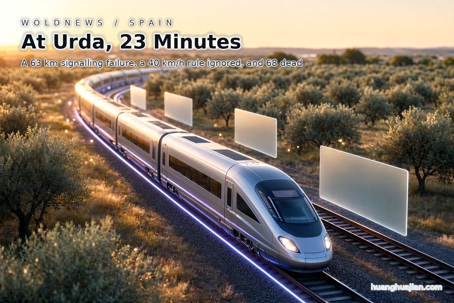 At Urda, 23 Minutes: Spain Braked for a Computer and Then Cleared a Train Into a Red Signal
