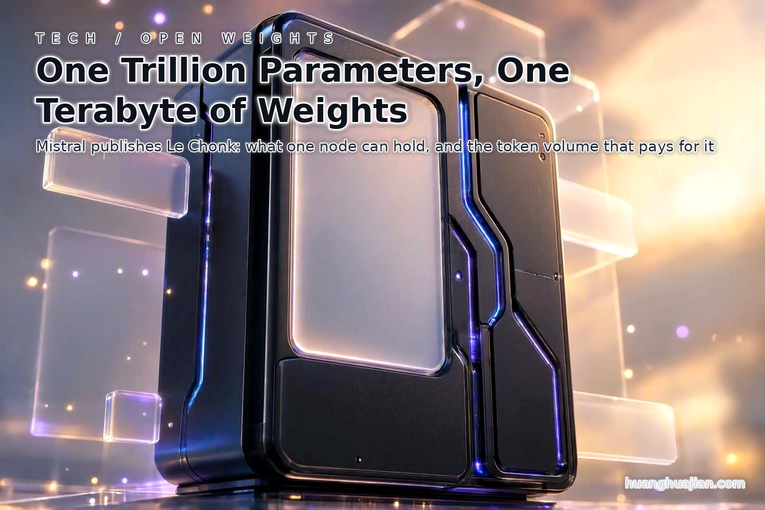 One Trillion Parameters, One Terabyte of Weights: What Mistral's Open Release Takes to Run