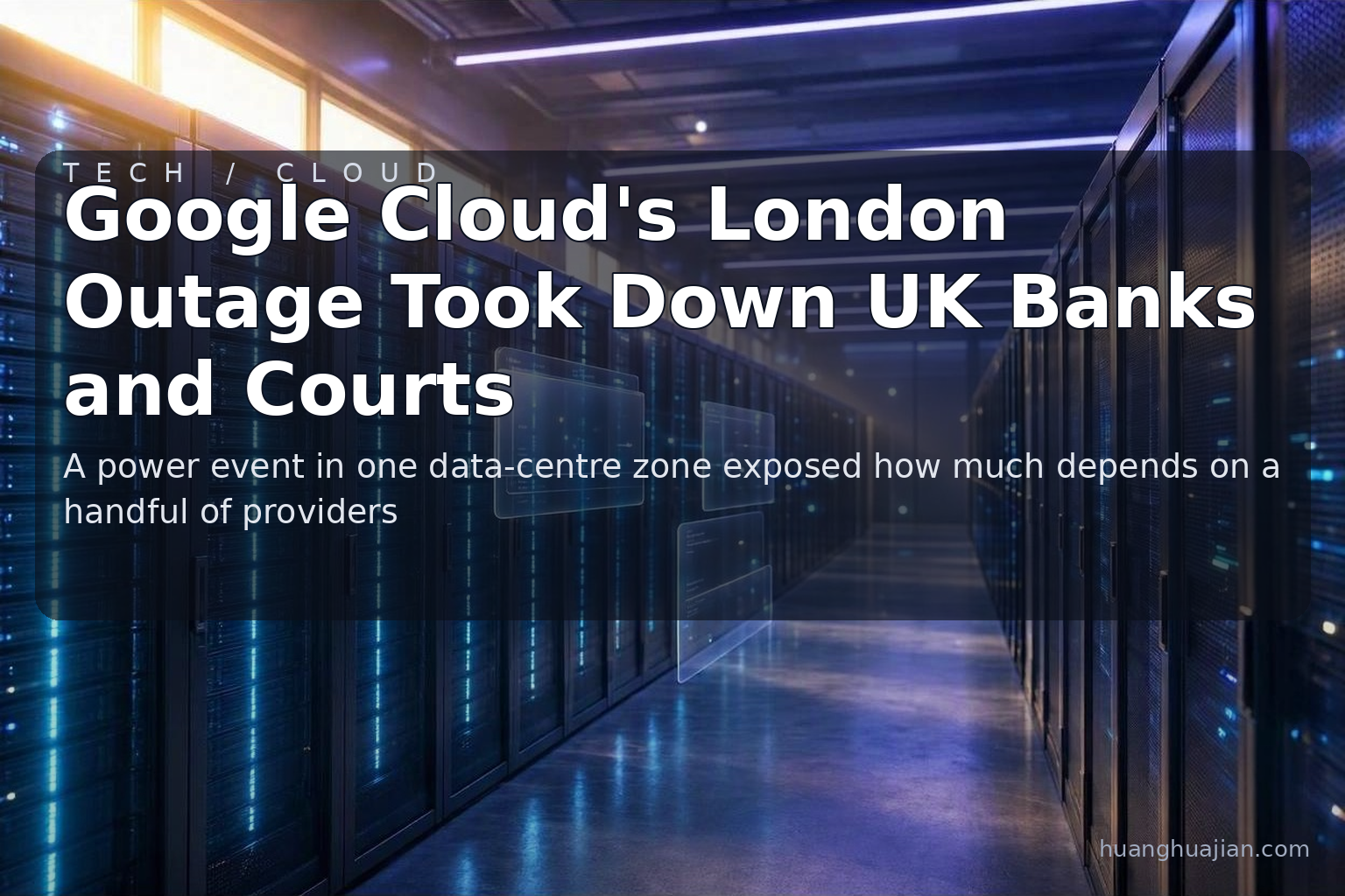 Google Cloud's London Outage Took Down UK Banks and Courts