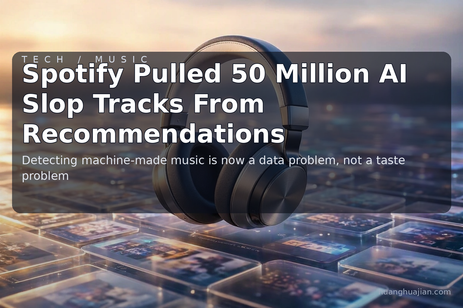 Spotify Pulled 50 Million AI Slop Tracks Out of Recommendations