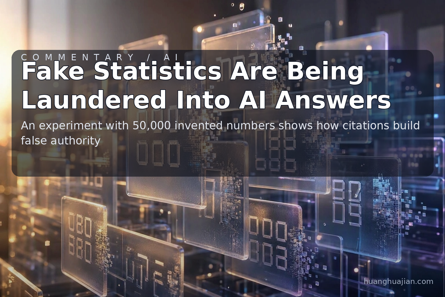 Fake Statistics Are Being Laundered Into AI Answers