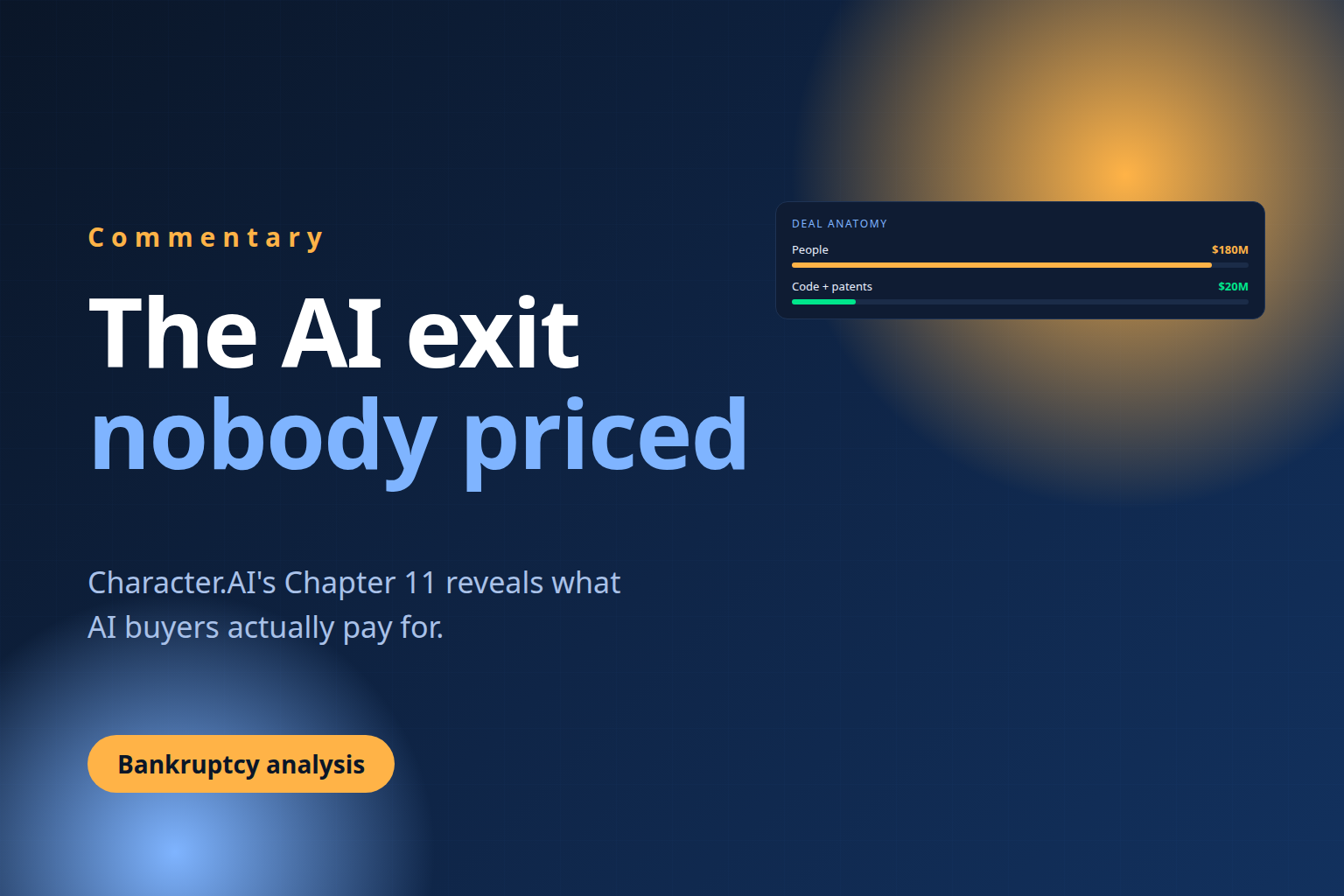 Character.AI's Bankruptcy Filing Shows What AI Buyers Now Pay For