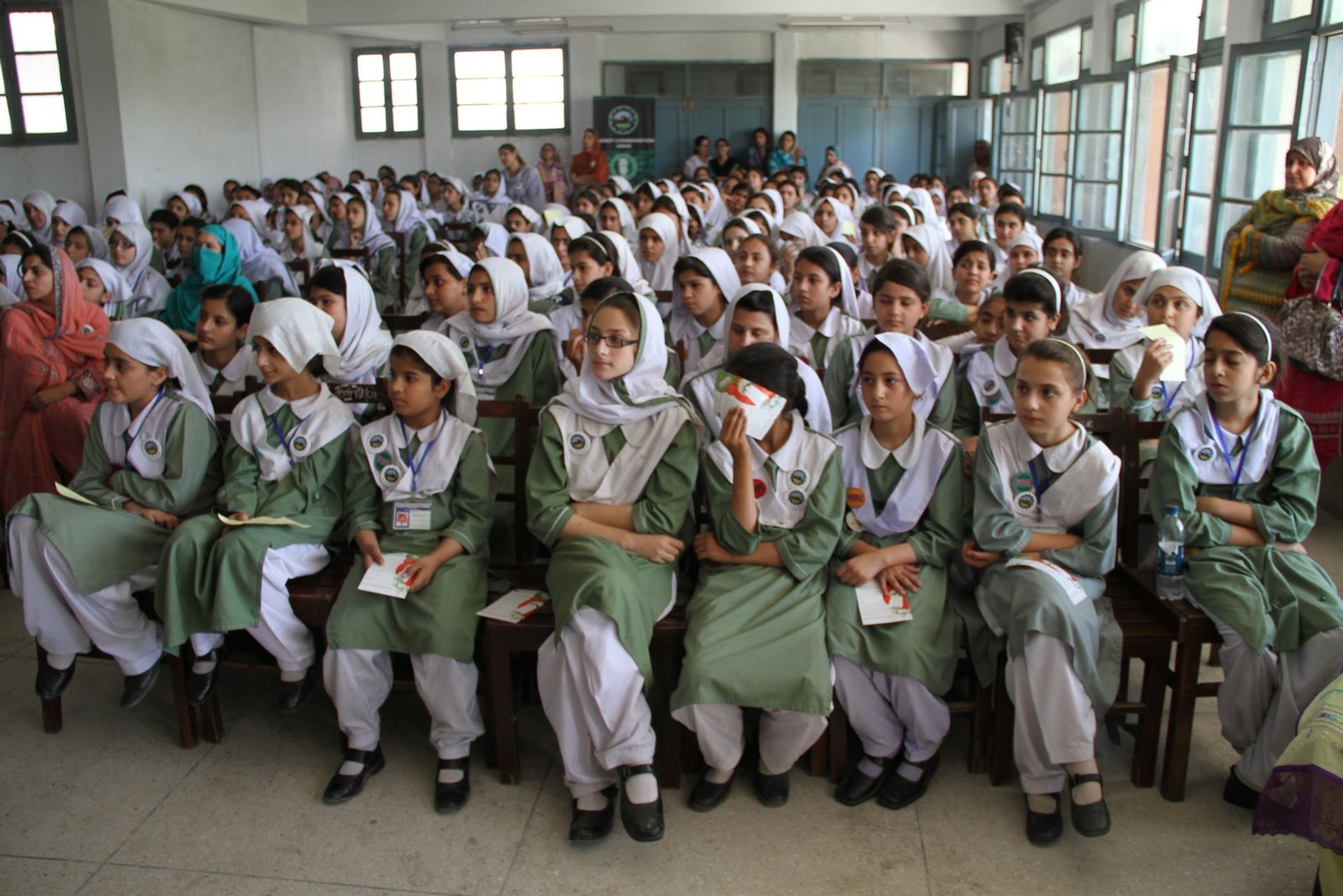 School children in Pakistan.